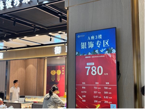冠达配资 五一黄金“跳水”引爆抢购潮：水贝市场人山人海，有游客拖箱扫货，回收商忙到“手软”