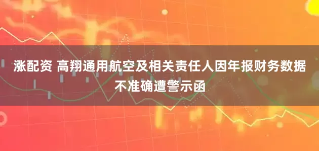 涨配资 高翔通用航空及相关责任人因年报财务数据不准确遭警示函