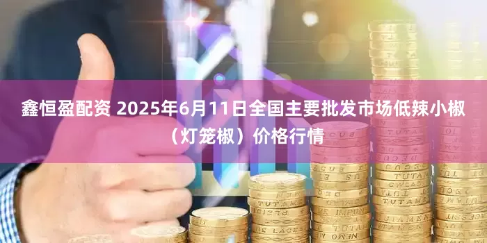 鑫恒盈配资 2025年6月11日全国主要批发市场低辣小椒（灯笼椒）价格行情