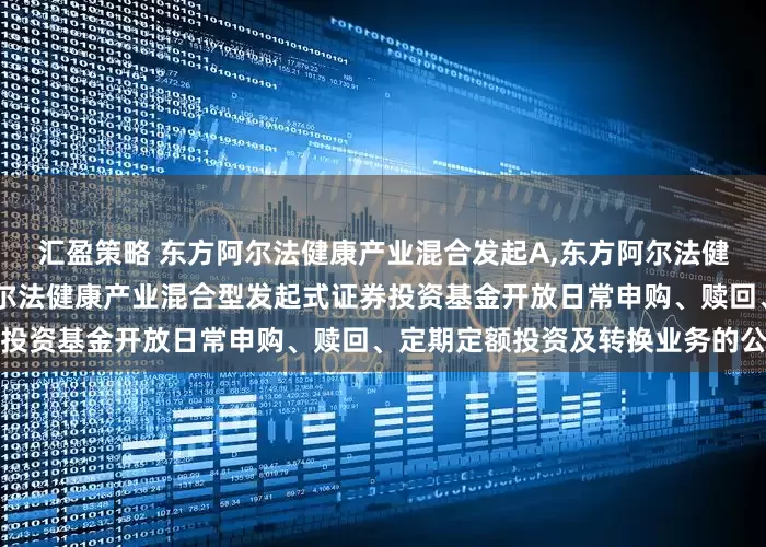 汇盈策略 东方阿尔法健康产业混合发起A,东方阿尔法健康产业混合发起C: 东方阿尔法健康产业混合型发起式证券投资基金开放日常申购、赎回、定期定额投资及转换业务的公告